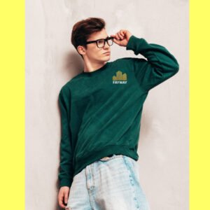 FAYWAY GREEN SWEATSHIRT FOR MEN